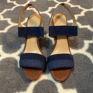 Brown Liz Claiborne heals, size 6.5